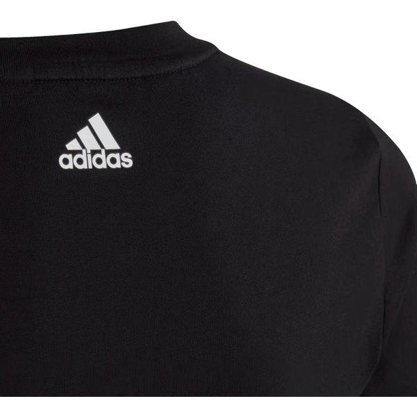 Koszulka juniorska Essentials Linear Logo Cotton Slim Adidas