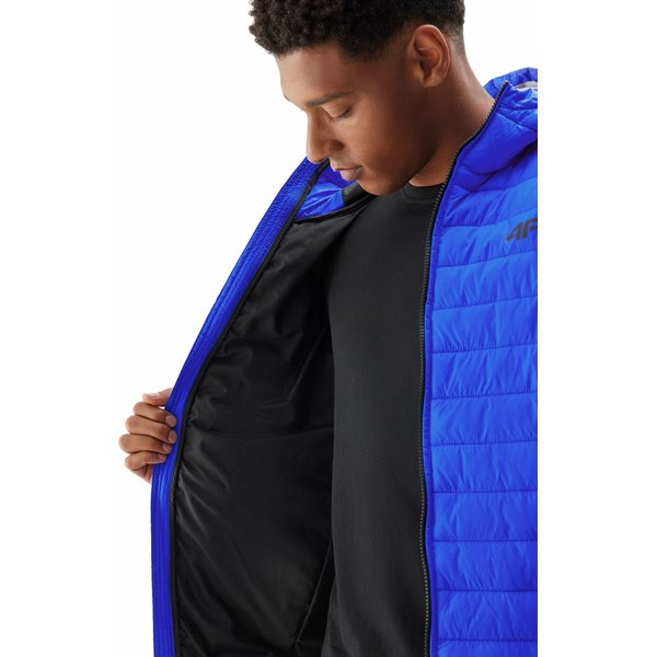 Kurtka męska 4FAW23TDJAM240 4F - kobalt