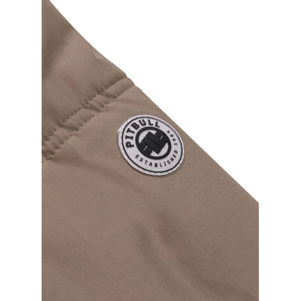 Kurtka męska Duncan Quilted Hooded Jacket Pitbull West Coast - Dark Sand