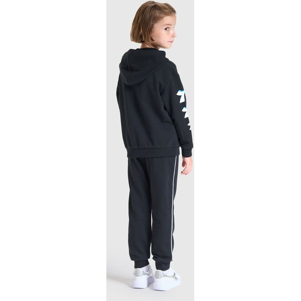 Komplet dresowy dziewczęcy HD Cubic Diadora - black