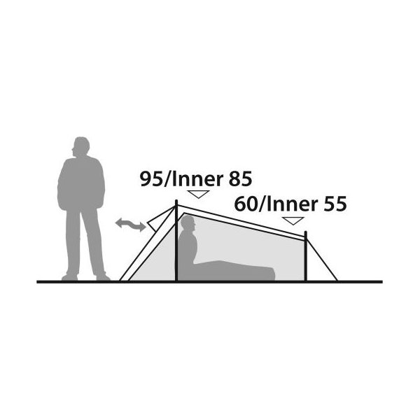 Namiot 1-osobowy Arrow Head Robens