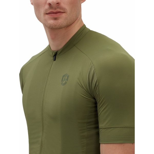 Koszulka rowerowa męska Ceno Silvini - zielony
