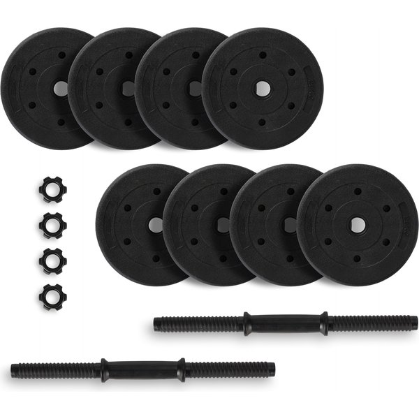 Zestaw hantli kompozytowych 2x10kg EB Fit - I