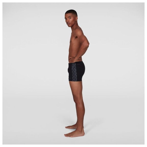 Kąpielówki męskie BoomStar Splice Aquashort Speedo - black/oxid grey