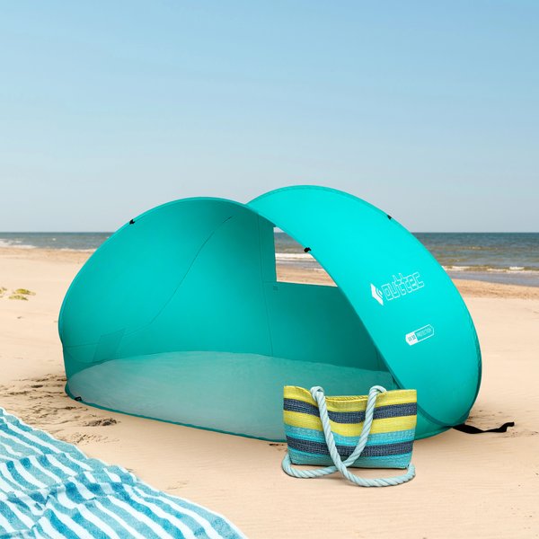 Namiot plażowy samorozkładający, parawan ogrodowy UV50 XXL Outtec