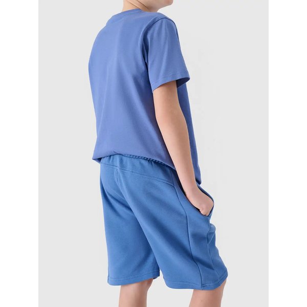 Spodenki chłopięce TSHOM600 4F - jasny niebieski