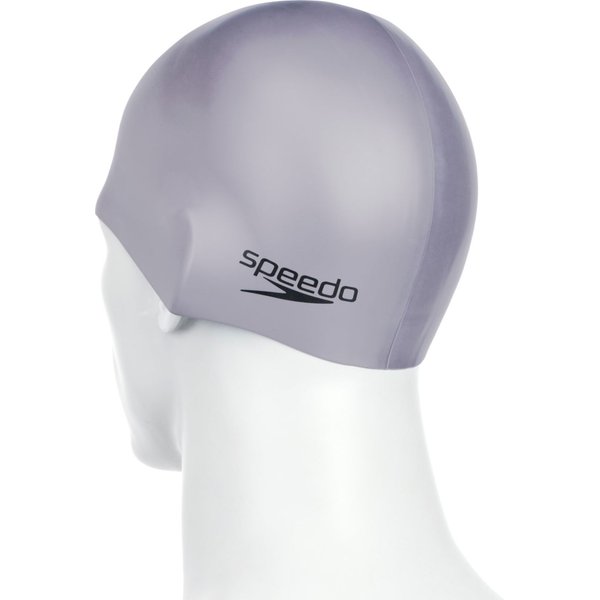 Czepek pływacki silikonowy Plain Moulded Silicone Speedo - szary