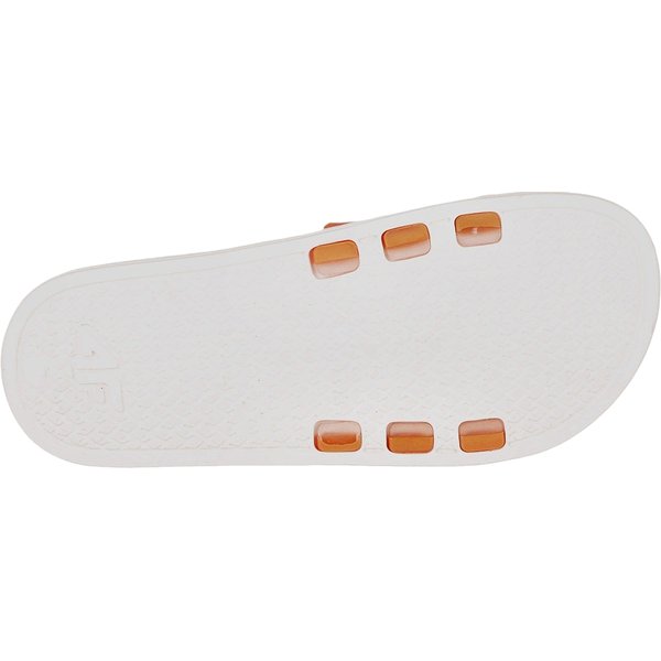 Klapki 4FJMM00FFLIF016A Jr 4F - kremowy