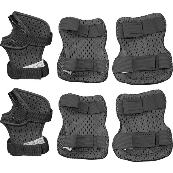 Zestaw ochraniaczy Multi 3szt. Sportvida - turkusowy/szary