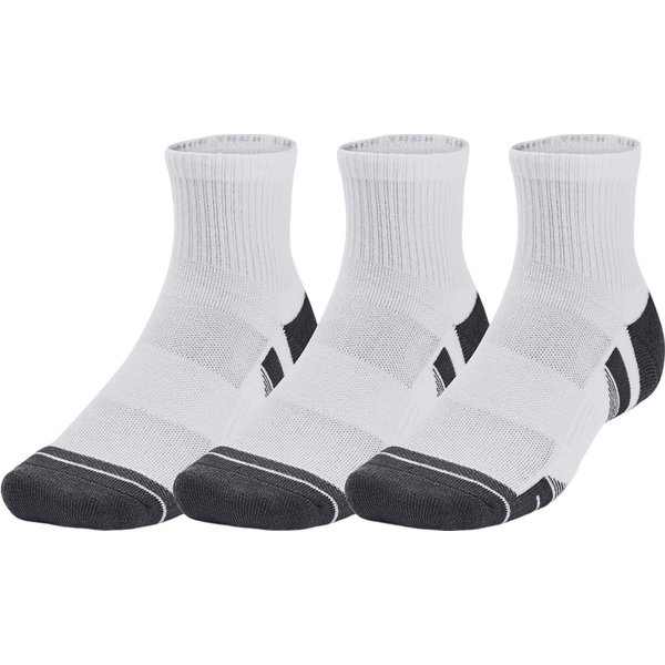 Under Armour Performance Tech 3-Pack Qtr White M