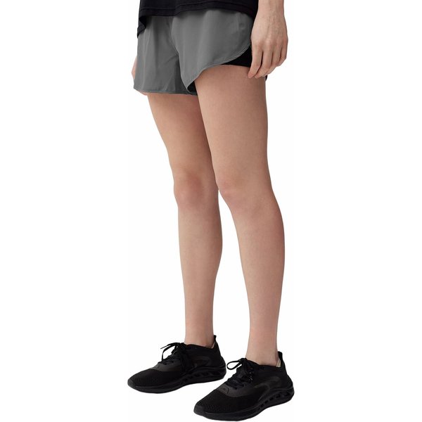 Spodenki damskie 4FSS23TFSHF141 4F - szare