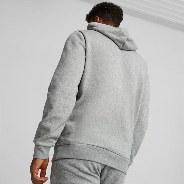 Bluza męska Essentials Big Logo Hooded Puma - Medium Gray