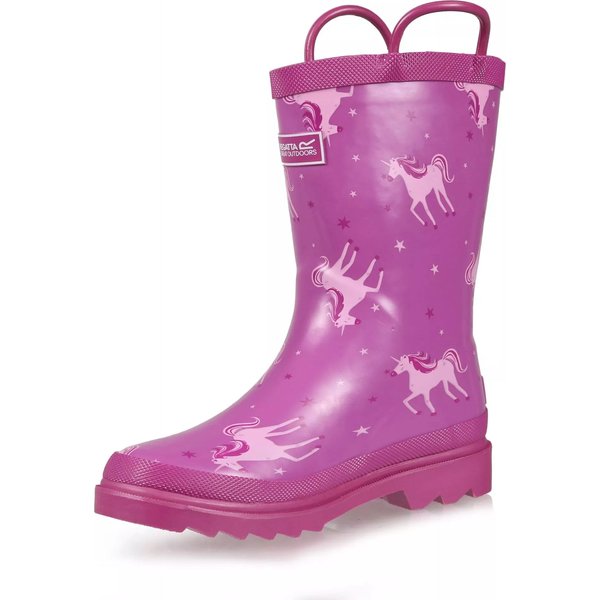 Kalosze Minnow Jr Regatta - różowy