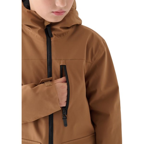 Kurtka chłopięca TJACM157 4F - jasny brąz