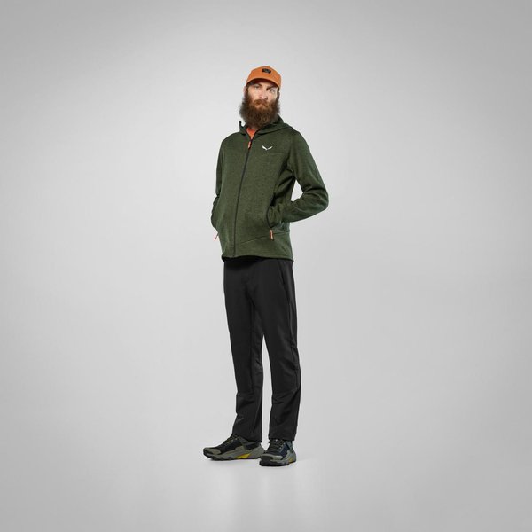 Polar męski Puez Rocca Polarlite Hd Salewa - dark olive