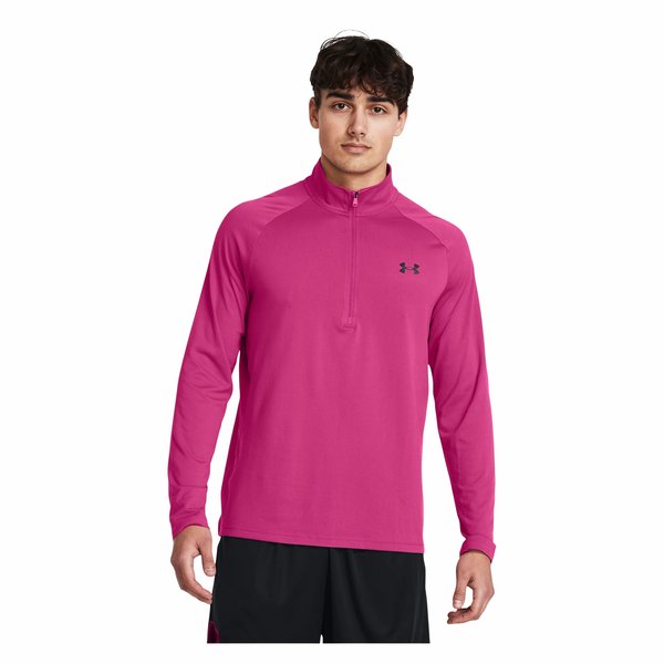 Bluza męska Tech 1/2 Zip Under Armour - Astro Pink / Black