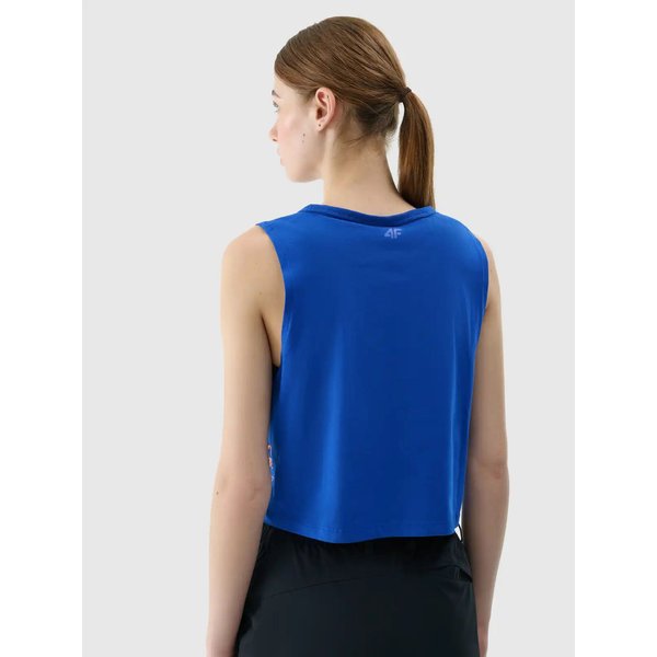 Bezrękawnik damski TSLEF157 4F - kobalt