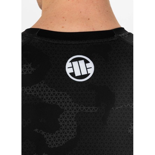 Koszulka męska Mens Rash T-S Net Camo 2 Pitbull West Coast