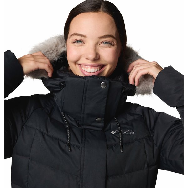 Płaszcz puchowy damski Belle Isle II Mid Down Columbia - Black