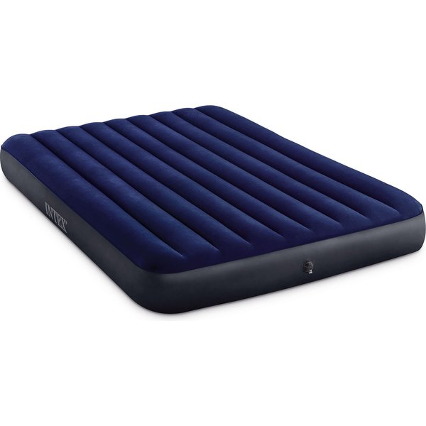 Materac 2-osobowy Queen 152x203x25cm + pompka ręczna Intex