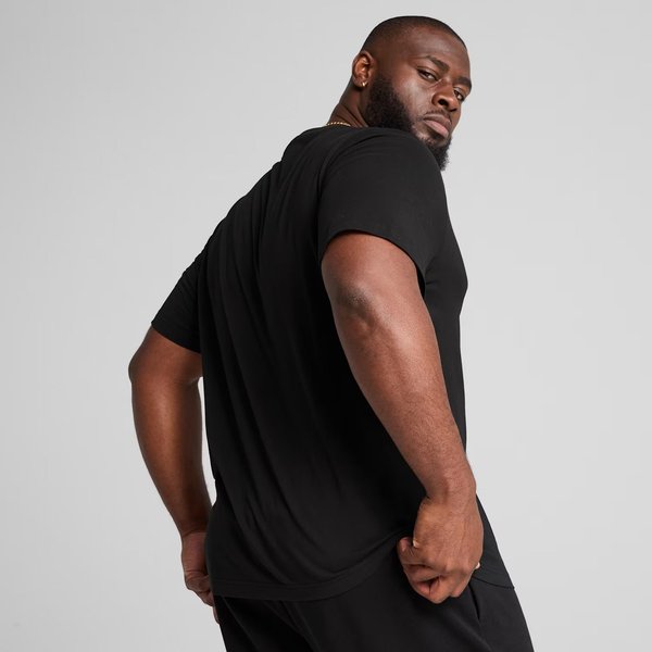 Koszulka męska Esse Small Logo Tee Puma - black