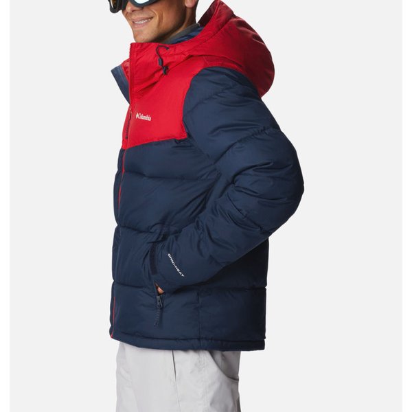 Kurtka narciarska męska Iceline Ridge Columbia - granatowa/czerwona