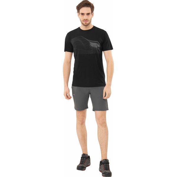 Koszulka męska Morain Viking - czarny