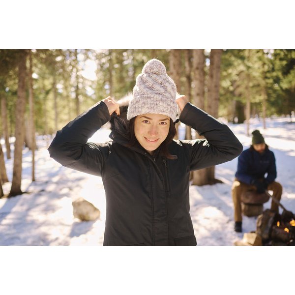 Płaszcz damski Suttle Mountain Long Insulated Columbia - Collegiate Navy