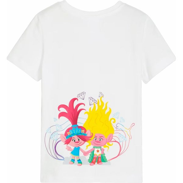 Koszulka juniorska X Trolls Tee Puma - White