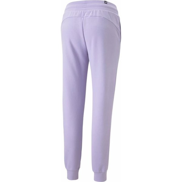 Spodnie dresowe damskie Ess Elevated Pants Puma - fioletowe