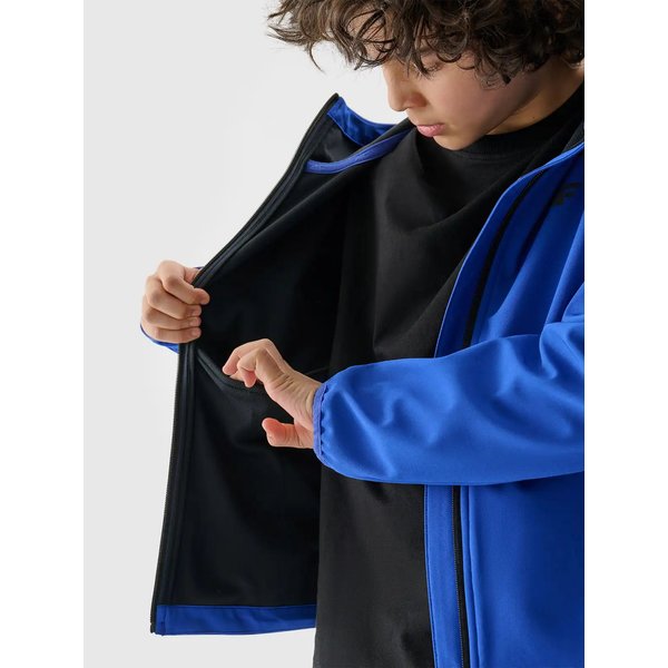 Softshell chłopięcy TSOFM306 4F - kobalt