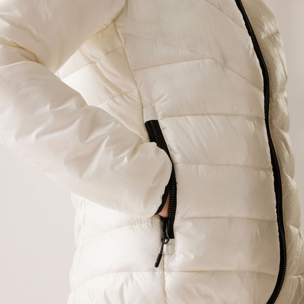 Kurtka puchowa damska Heatherly Regatta - blanc de blanc