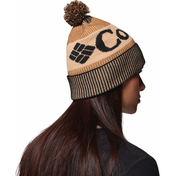 Czapka Polar Powder III Beanie Columbia - black, camel brown, canoe