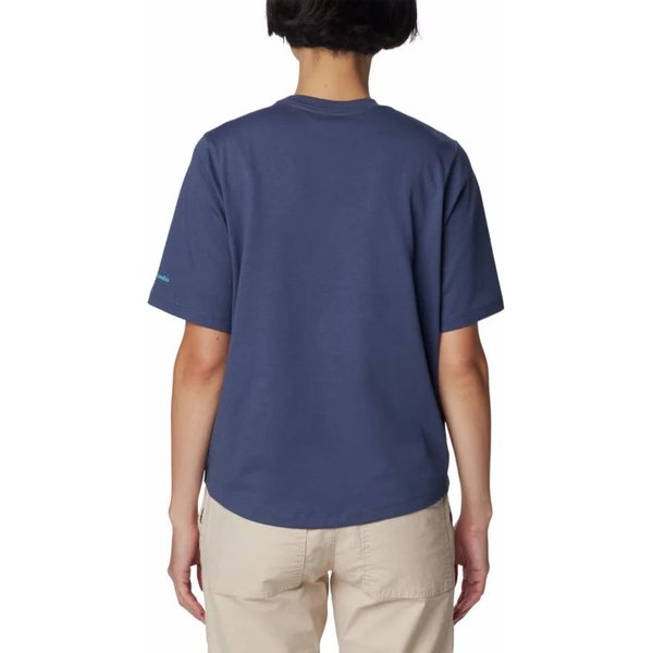 Koszulka damska North Cascades Relaxed Tee Columbia - niebieska