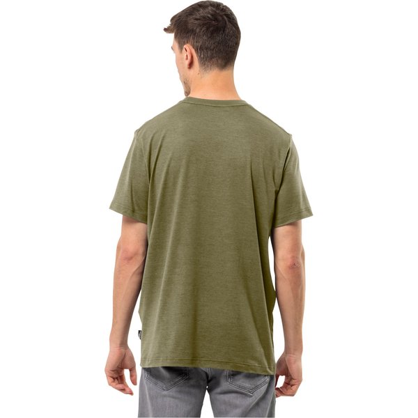 Koszulka męska Brand Jack Wolfskin - bay leaf