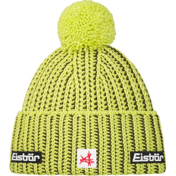 Czapka Ronda Pompon MÜ SA Eisbar - lemon green