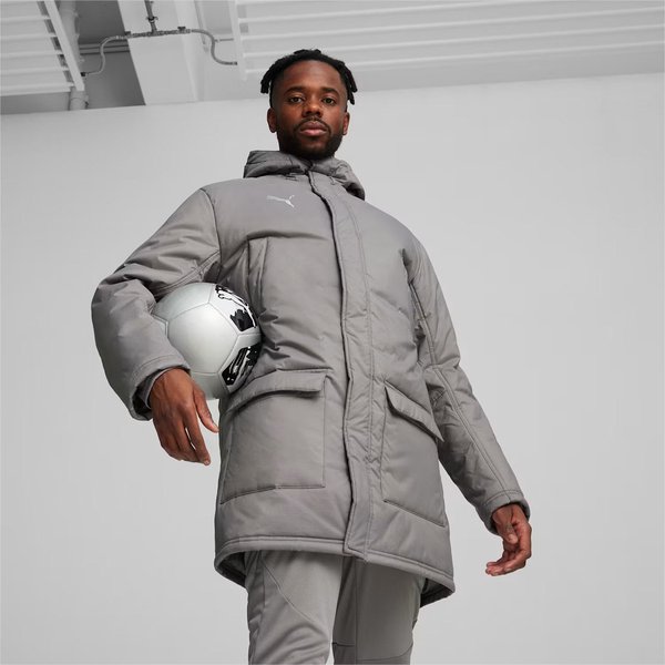 Kurtka męska teamFinal Winter Jacket Puma - szara