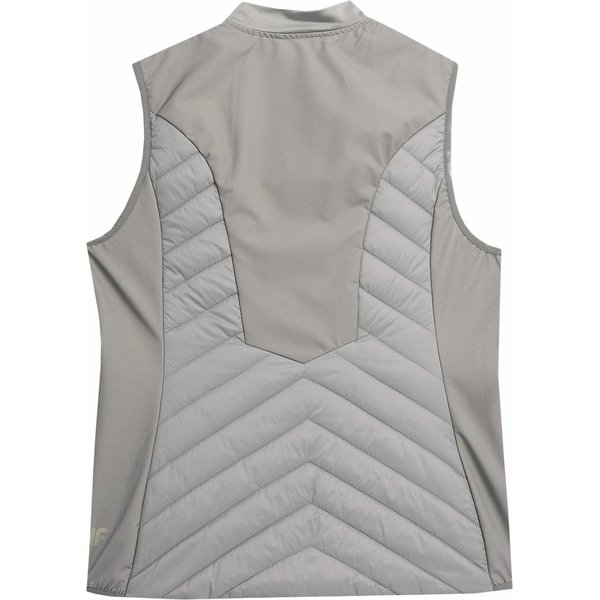 Kamizelka puchowa damska 4FSS23TVESF037 4F - szara