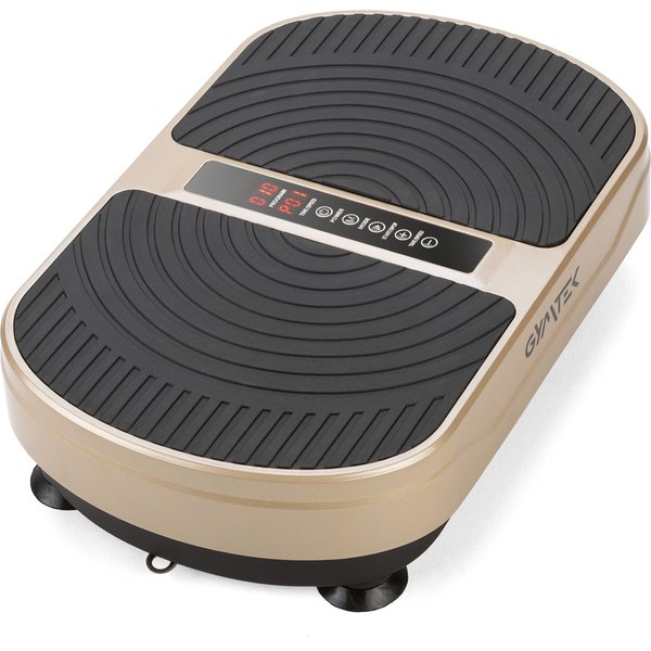 Platforma wibracyjna do ćwiczeń XP300 z pilotem Gymtek - gold