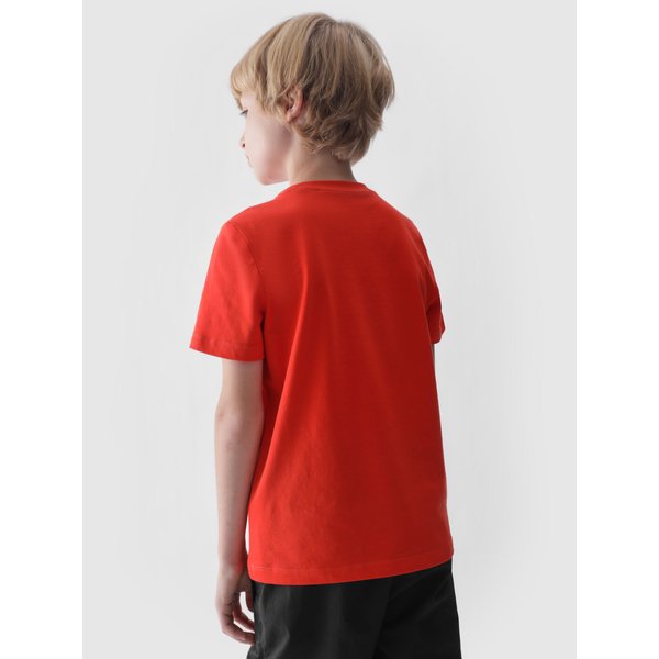 Koszulka chłopięca TTSHM1554 4F - pomarańcz