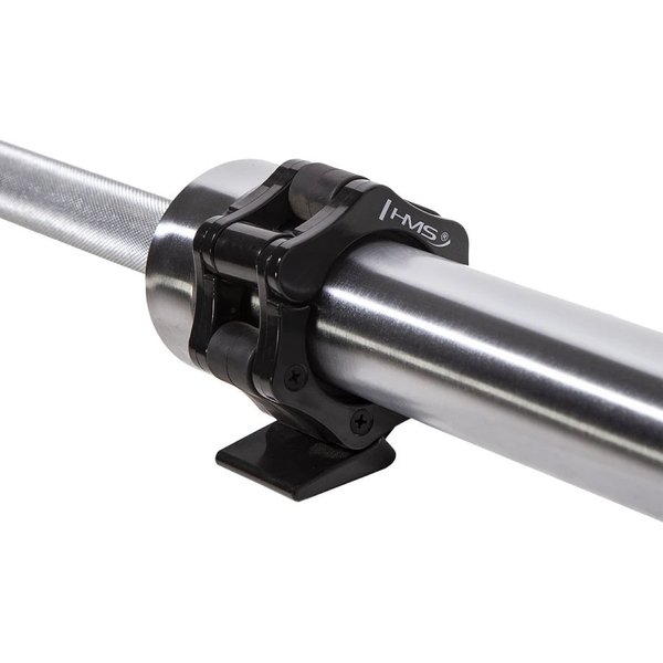 Gryf olimpijski prosty GO900 220cm 50mm z zaciskami ZG1500 HMS Premium