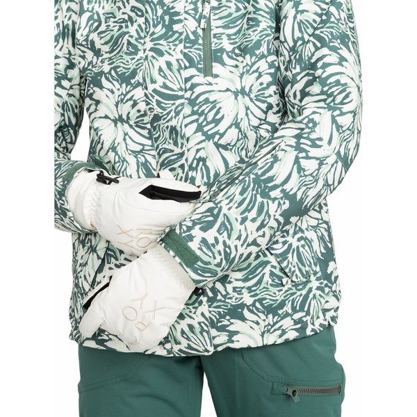 Kurtka narciarska damska Roxy Jetty Roxy - True Black Pansy Pansy