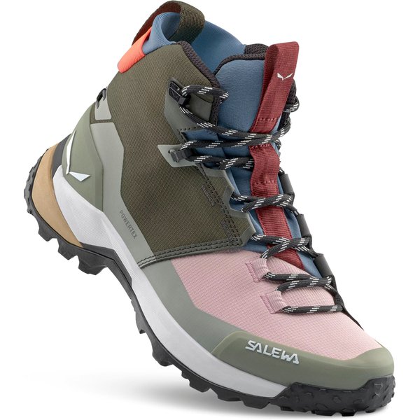Buty trekkingowe Puez Mid PTX Wm's Salewa - Dark Olive/Shadow