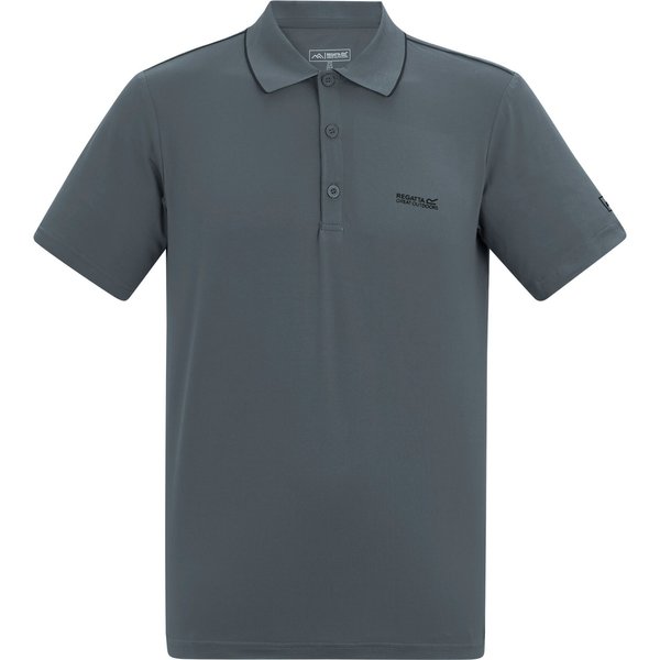 Koszulka męska polo Maverik stretch Regatta - dark storm