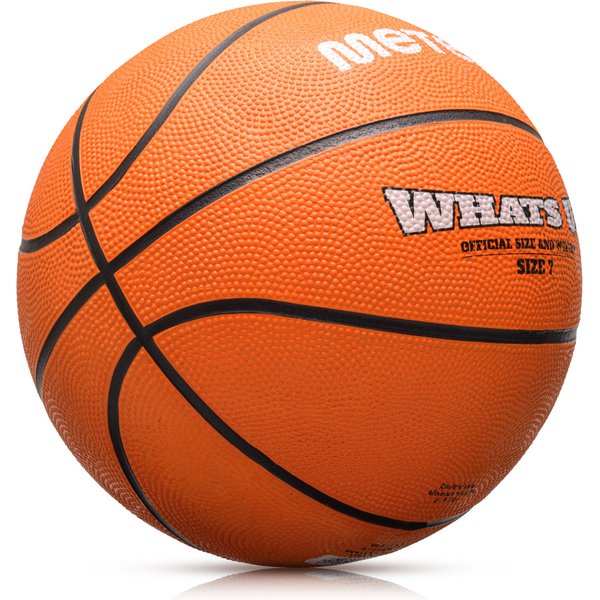 Piłka do koszykówki What's up 7 Meteor - pomarańczowy