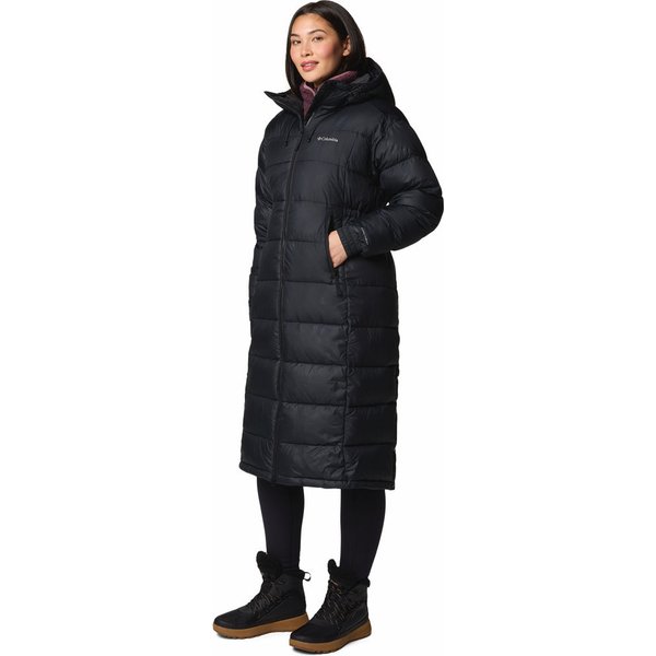 Płaszcz puchowy damski Pike Lake II Long Columbia - black