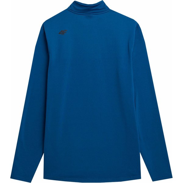 Longsleeve męski 4FAW23UBRUM035 4F - ciemny granat