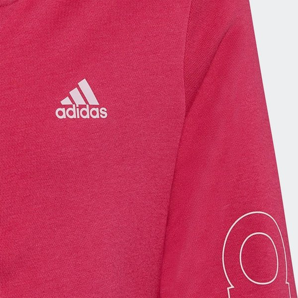 Bluza juniorska Essentials Full-Zip Hoodie Adidas - pink