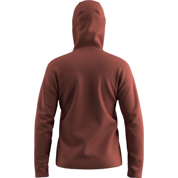 Polar damski Puez Rocca Hooded Salewa - etruscan red