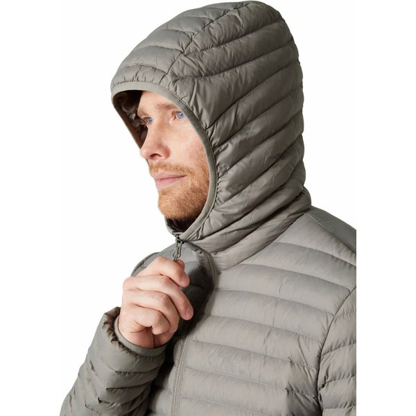 Kurtka puchowa męska Sirdal Insulator Hooded Helly Hansen - szary